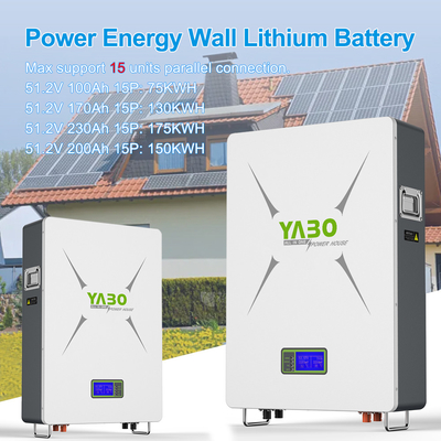 Diy Lifepo4 Powerwall 48V 170Ah 200Ah 230Ah Система хранения солнечной энергии