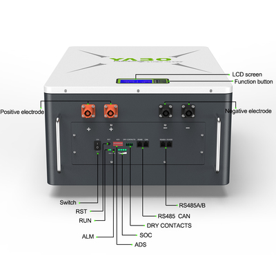 Солнечная батарея Lifepo4 Powerwall 5kwh 10kwh Portable Transport 48v 200ah
