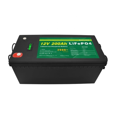 lifepo4 12v 200ah литий-железо-фосфатный аккумулятор для солнечного ИБП