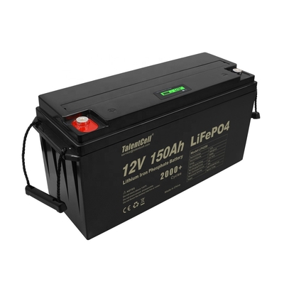 литий-железо-фосфатный аккумулятор 150ah lifepo4 клеток 12v светодиодный дисплей