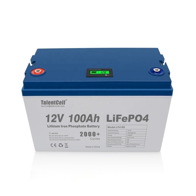 Батарея для гольфа Lifepo4 Солнечная аккумуляторная батарея RV 100ah 12v литиевая батарея lifepo4