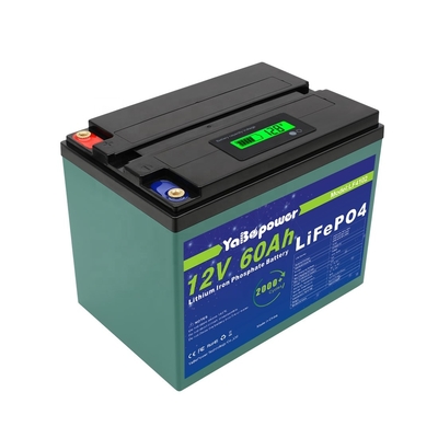 2021 более длительный срок службы цикла заводская цена Lifepo4 12v 60Ah литий-ионный аккумулятор для домашней солнечной системы