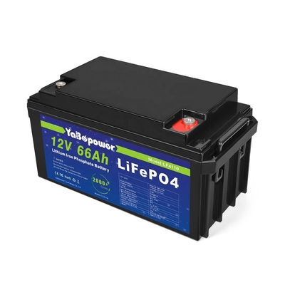 Lifepo4 12v 66Ah 50 Ah 12-вольтовый литий-железо-фосфатный аккумуляторный блок