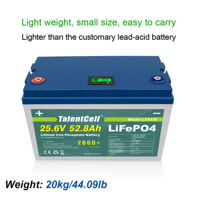 24v 60ah 70ah 80ah 24v 50ah Lifepo4 аккумуляторная батарея глубокий цикл