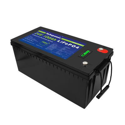 Батарея 100ah 150ah 24v RV Lifepo4 хранения солнечная для шлюпки с дорожного транспортного средства