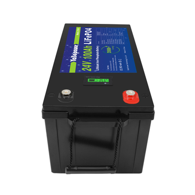 Батарея 100ah 150ah 24v RV Lifepo4 хранения солнечная для шлюпки с дорожного транспортного средства