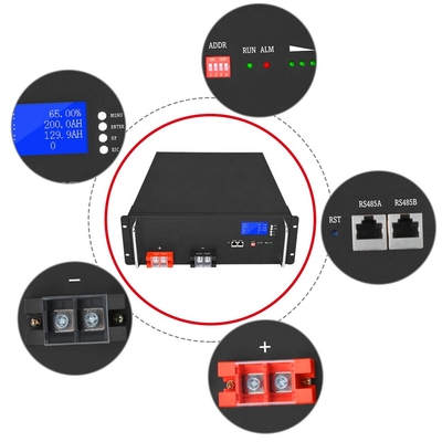 Diy Powerwall Lifepo4 Домашняя батарея BMS 48V 100Ah 200Ah 400Ah