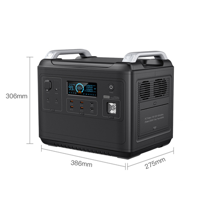 Новый генератор энергии MPPT входной двухсторонний 2000W quick lifepo4 портативная электростанция 2000w