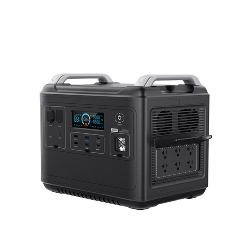Портативная литиевая электростанция Ups Lifepo4 Solar 2000W 1000 Watt Two-Way Quick