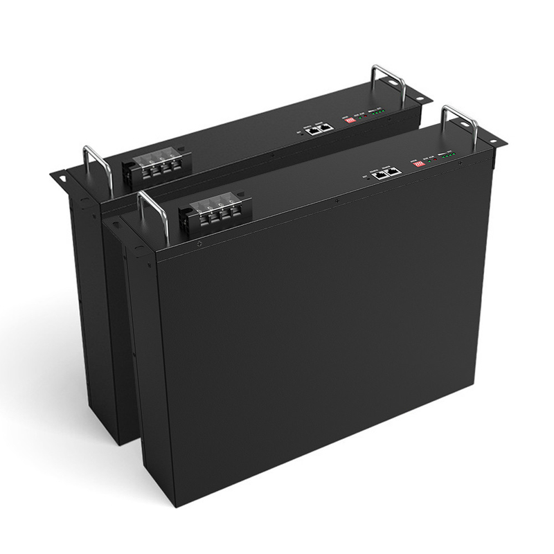 Литий-ионный аккумулятор LiFePO4 48V 50Ah с возможностью горячей замены перезаряжаемые для хранения солнечной энергии