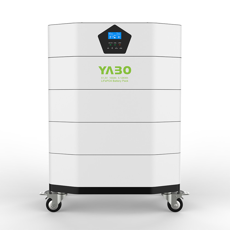 Блок батарей шкафа 48v 100ah Lifepo4 сервера пакета аккумулятора Stackable модуля солнечный